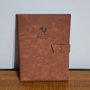 💚 Bella‎ Bug Rooster Tales Leatherette Journal w/ Slide in Buckle